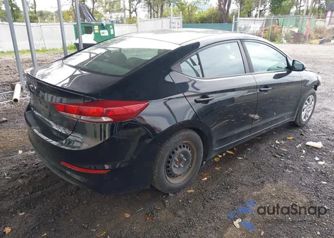 2018 Hyundai Elantra Se из США, поврежденный, VIN KMHD74LF1JU442618